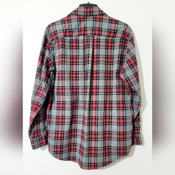 Orvis Signature Plaid Long Sleeve Button Down Shirt 100% Cotton Mens Size MEDIUM - Picture 4 of 10